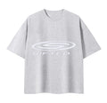 [ JOY ] BOXY SIFTED TEE “CLOUD GRAY”
